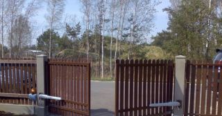 Купить распашные ворота из штакетника Ярцево, цена от 2716 руб.
